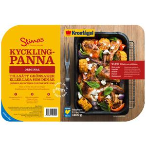 Kronfågel Stinas Kycklingpanna Original Fryst 1100g
