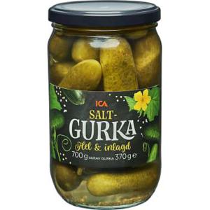 ICA Saltgurka Hel Inlagd 700g