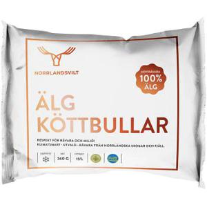 Norrlandsvilt Älgköttbullar 360g