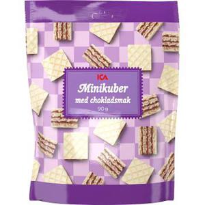 ICA Minikuber med chokladsmak 90g