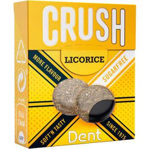 Dent Tabletter Crush Licorice 25g