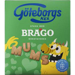 Brago Bokstavskex 160g