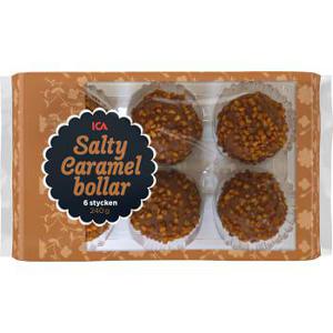 ICA Salty Caramelbollar 6-p 240g