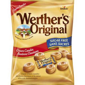 Werthers original Gräddkarameller Sockerfri 70g