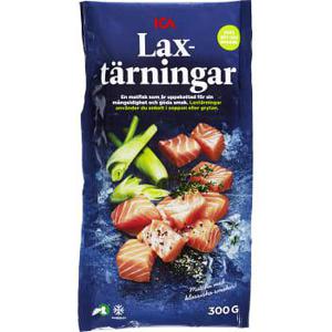 ICA Laxtärningar Fryst 300g