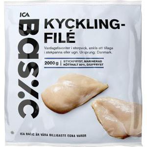 ICA Basic Kycklingbröstfilé 2kg