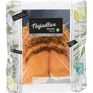 ICA Najad Lax skivad 150g