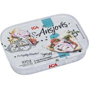 ICA Ansjovis 100g