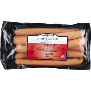 Sorunda Korvfabrik Wienerkorv 400g