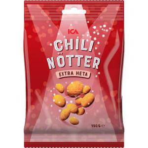 ICA Chilinötter Extra Heta 150g
