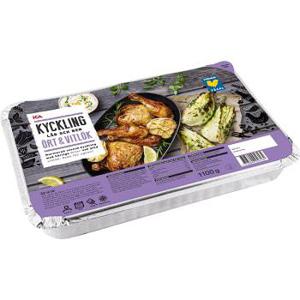 ICA Ört & vitlökskyckling Fryst 1,1kg