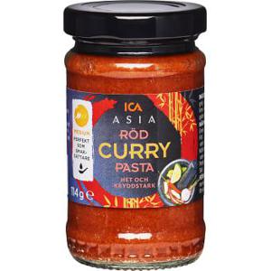 ICA Asia Currypasta Röd 114g