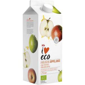 ICA I love eco Äpplejuice 1,75L KRAV