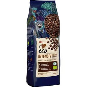 ICA I love eco Intensiv Mörkrost Hela bönor Ekologisk 450g