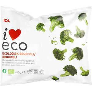 ICA I love eco Broccoli Fryst Ekologisk 425g