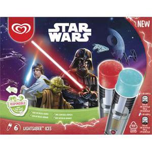 Heartbrand Glass Star Wars 6-p 480ml