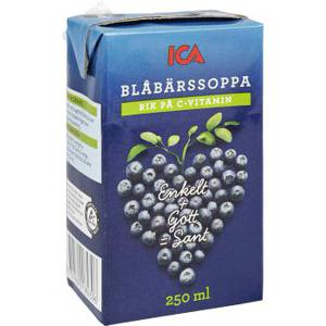 ICA Blåbärssoppa 250ml