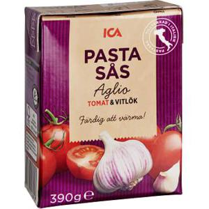 ICA Pastasås Tomatsås med Vitlök 390g