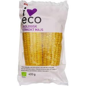 ICA I love eco Förkokt majs 2-p 400g