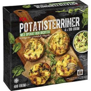 ICA Potatisterrin Spenat & Ricotta 400g