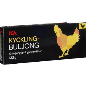 ICA Kycklingbuljong 12-p 132g