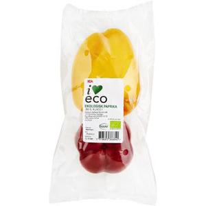 ICA I love eco Paprika Mix Ekologisk 300g Klass 1