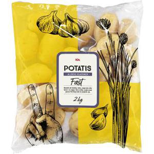 ICA Fast potatis 2kg Klass 1