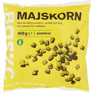 ICA Basic Majskorn Fryst 450g