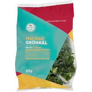 ICA Gott Liv Hackad grönkål 125g