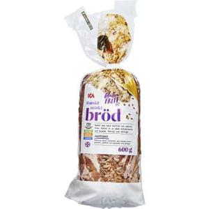 ICA Dansk Grovt Bröd Glutenfri 600g