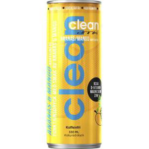 Clean drink Energidryck BCAA Ananas& mango 33cl