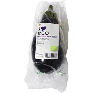 ICA I love eco Aubergine Ekologisk 225g Klass 1