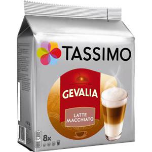 Tassimo Kaffekapslar, Gevalia, 8st,