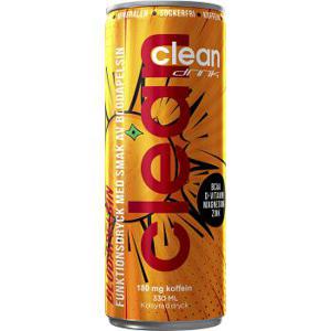 Clean drink Energidryck BCAA Blodapelsin 33cl